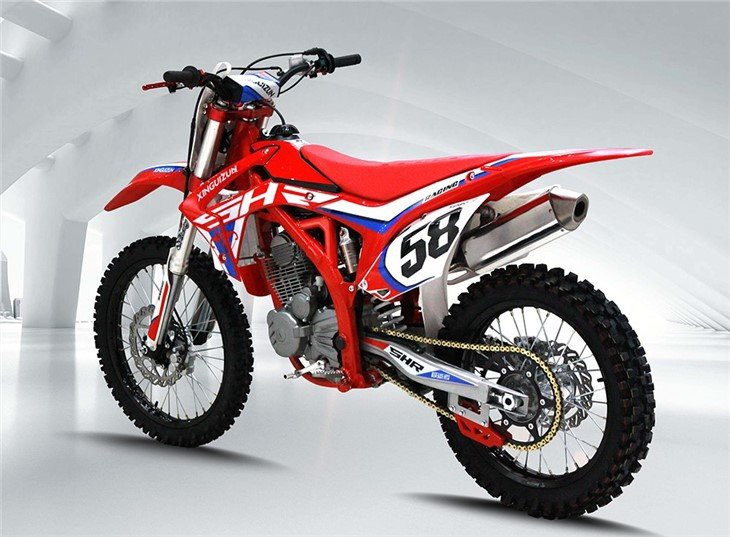 mountain motorbike